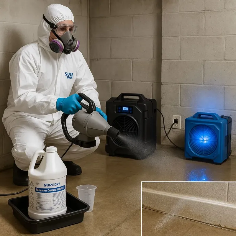 Sanitization and Odor Removal process in Lake Darby, OH
