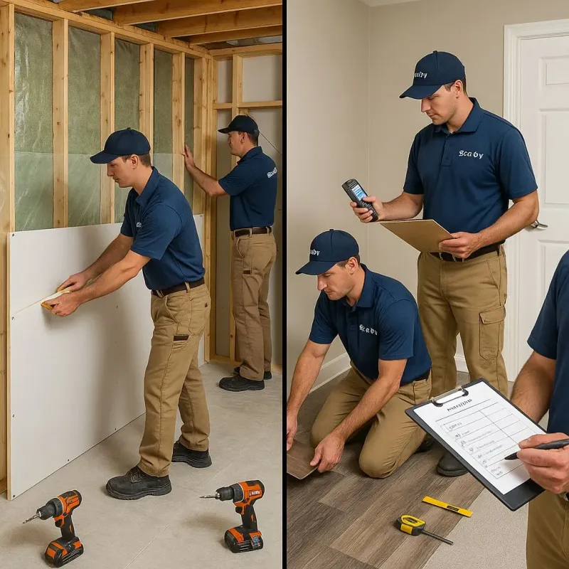 Repairs and Reconstruction process in Lake Darby, OH